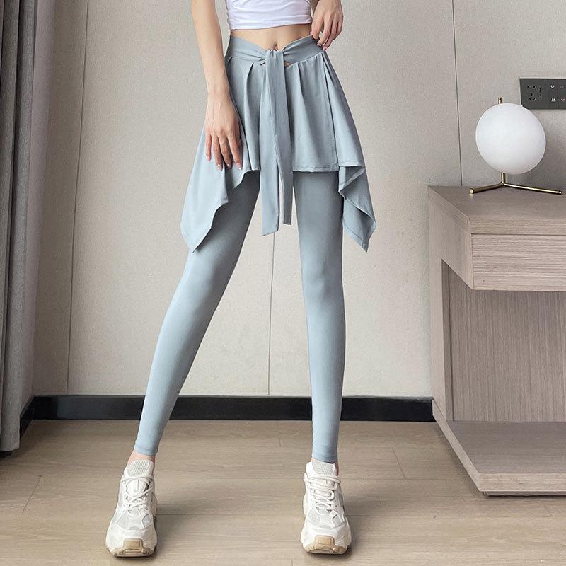 Women's 2024 High-End Sunscreen Fitness Hiking Yoga Skirt and Pants Set