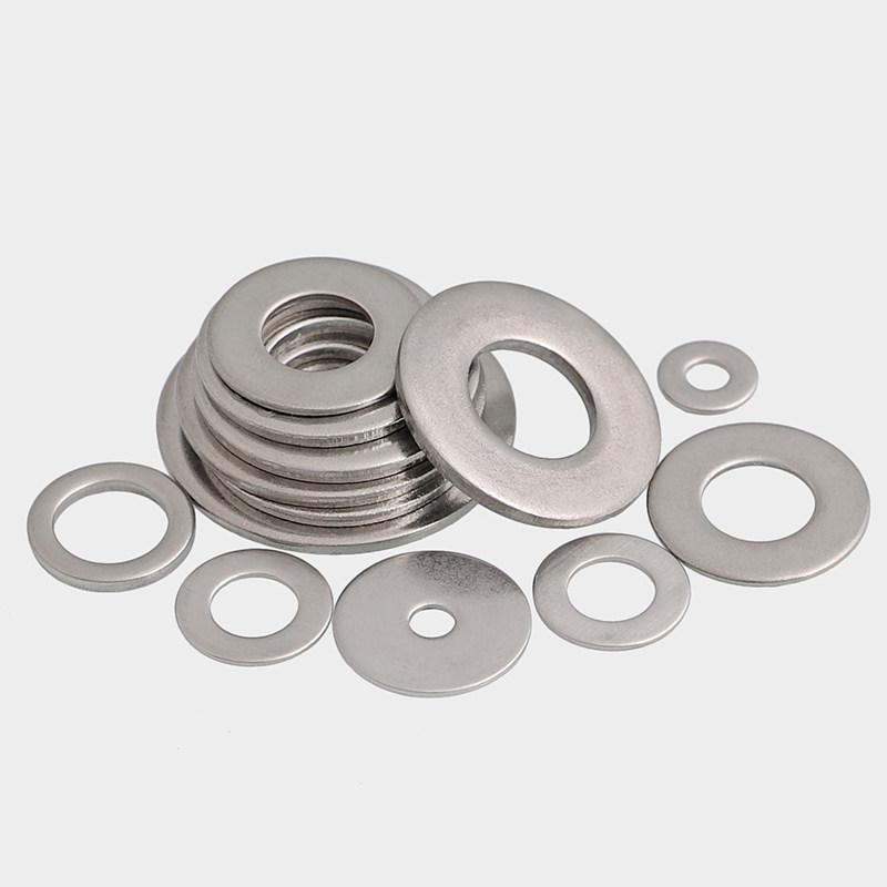 

304 Stainless Steel Thickened Flat Washer - Non-Standard (M2, M2.5, M3, M4, M5, M6, M8) M10*24*3 (10 pcs)