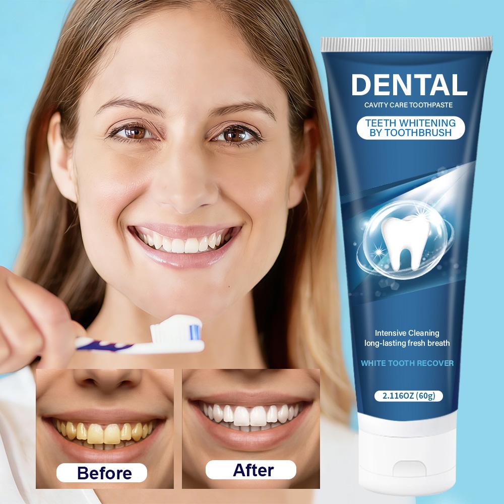 Dental Cavity Care Toothpaste-Instensive Cleaning-Full-spectrum Care-Long-lasting Fresh Breath And Brighter Smile-60g