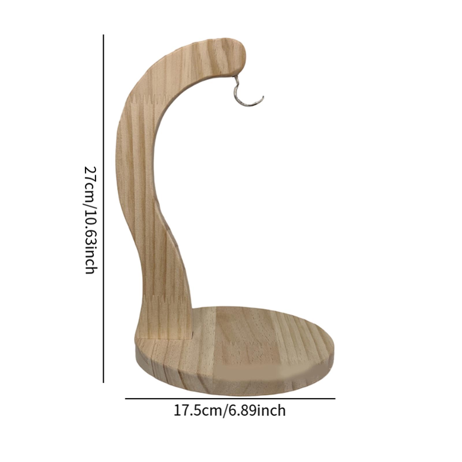 Bamboo Banana Holder Fruit Storage Organizer Banana Rack Banana Hanger Stand Kitchen Accessories