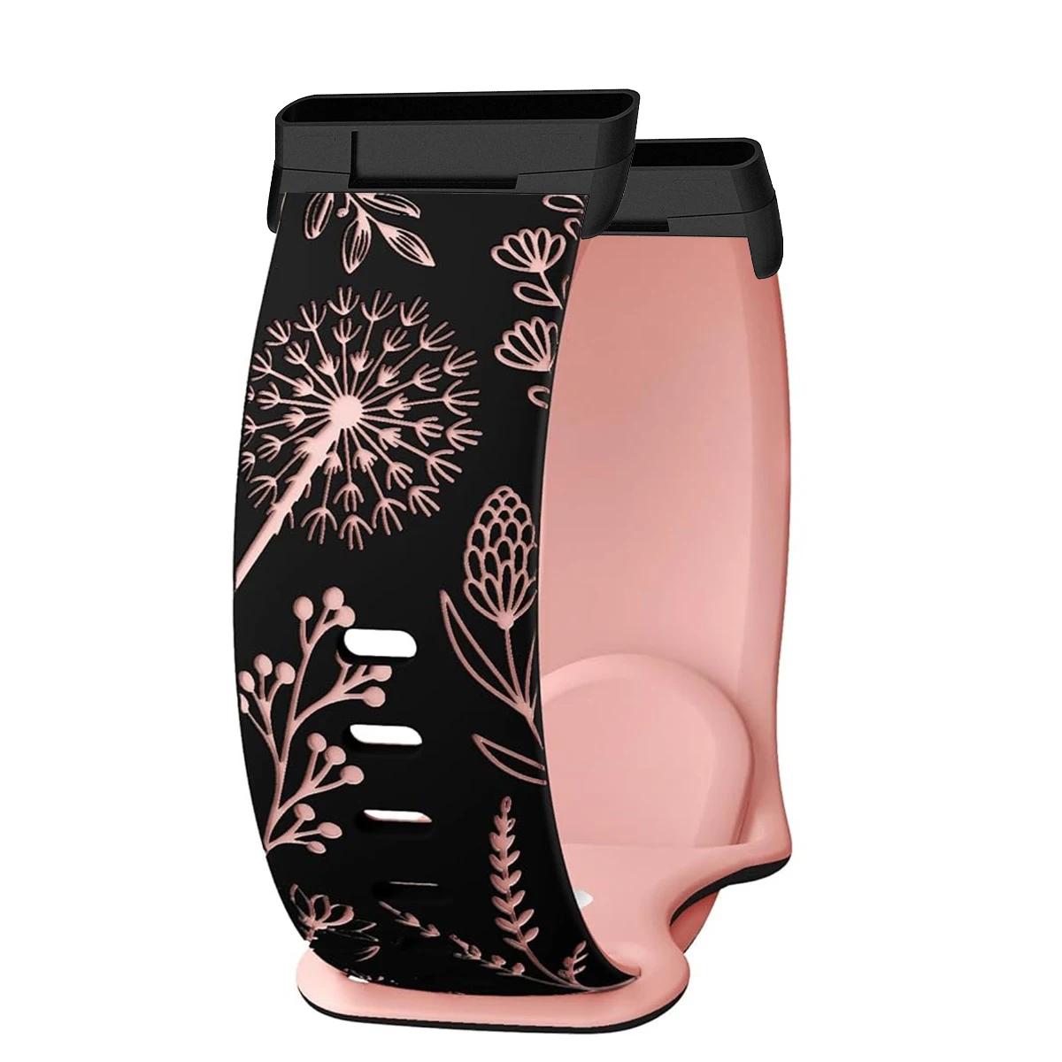 

Two-tone Soft Silicone Strap For Fitbit Versa 4 3 Silicone Replacement Women Watch Band For Fitbit Versa1/2 WatchBand Accessory For Fitbit Versa 4