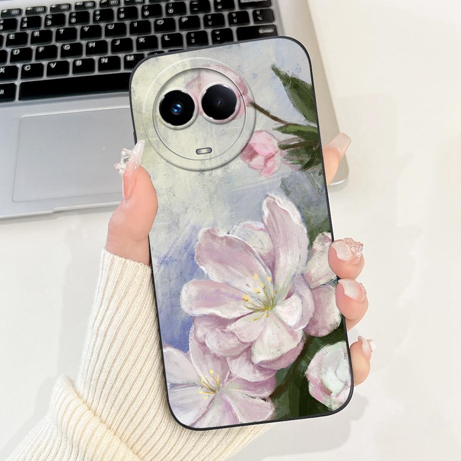 For Realme 11 5G Case RMX3780 Stylish Candy Painted Cover Shockproof Phone Case For Realme 11X Realme11 5G Soft TPU Fundas Coque