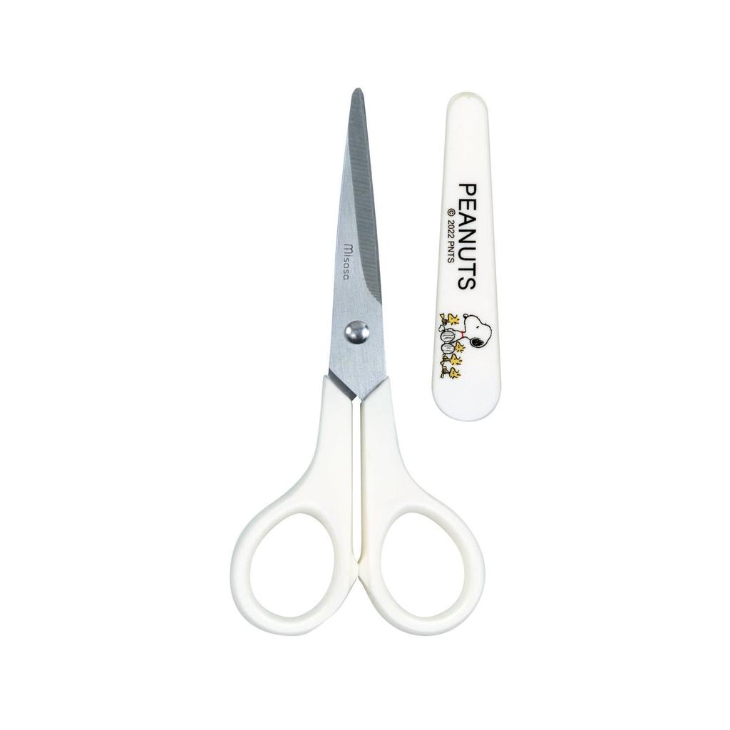 Misasa Sewing Kit Snoopy PEANUTS Zipper Pouch classroom emergency Gray 18702 (for carrying, use, repairs) No.