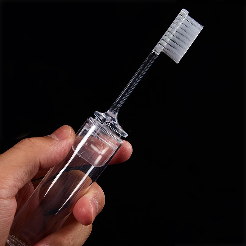 Oral Portable Mini Jetable Pliable Voyage Nettoyage de la Bouche Camping Brosse à Dents Randonnée Brosse à Dents Outils de Nettoyage des Dents