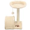VidaXL Cat Tree with Sisal Scratching Post 40 Cm Beige and Brown