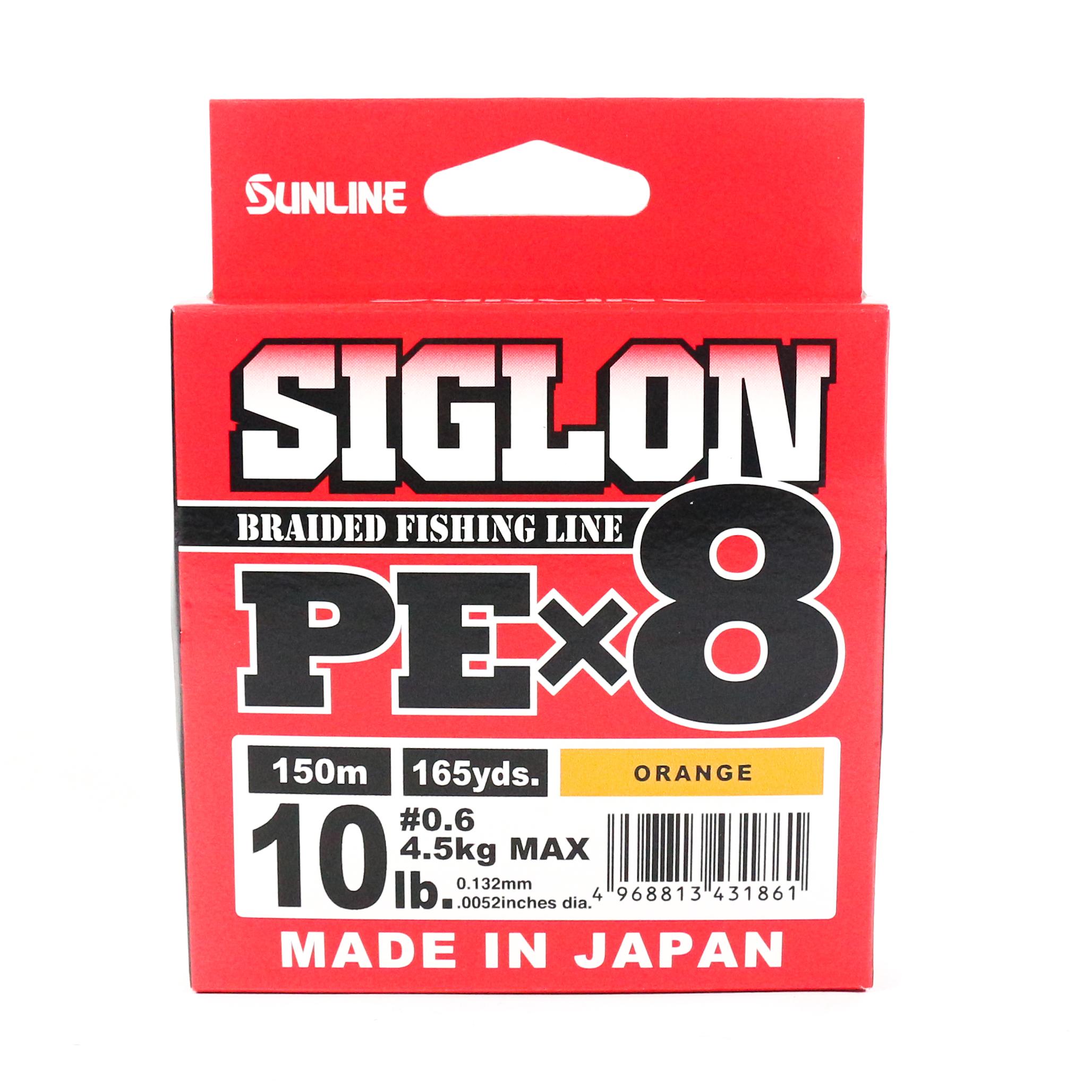 

Sunline PE Line X8 Siglon 150M PE 0,6 10 фунтов Оранжевый (1861 г.)