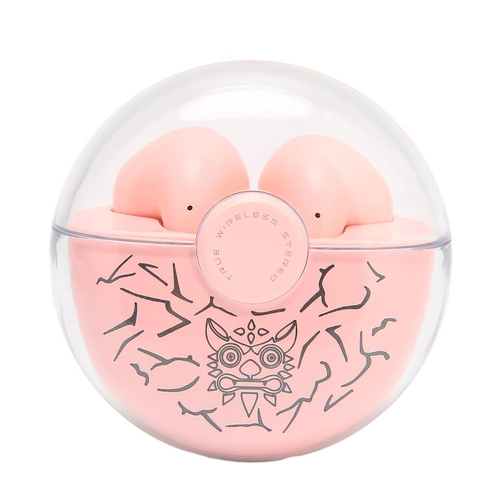 Bluetooth Ohrhörer Multifunktionell Stilvoll HiFi Stereo Sound Intelligente Geräuschunterdrückung Kabellose Gaming Kopfhörer Rosa