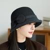 Mother Hat Women's New Autumn and Winter Bucket Hat Winter Models In The Elderly Warm Hat