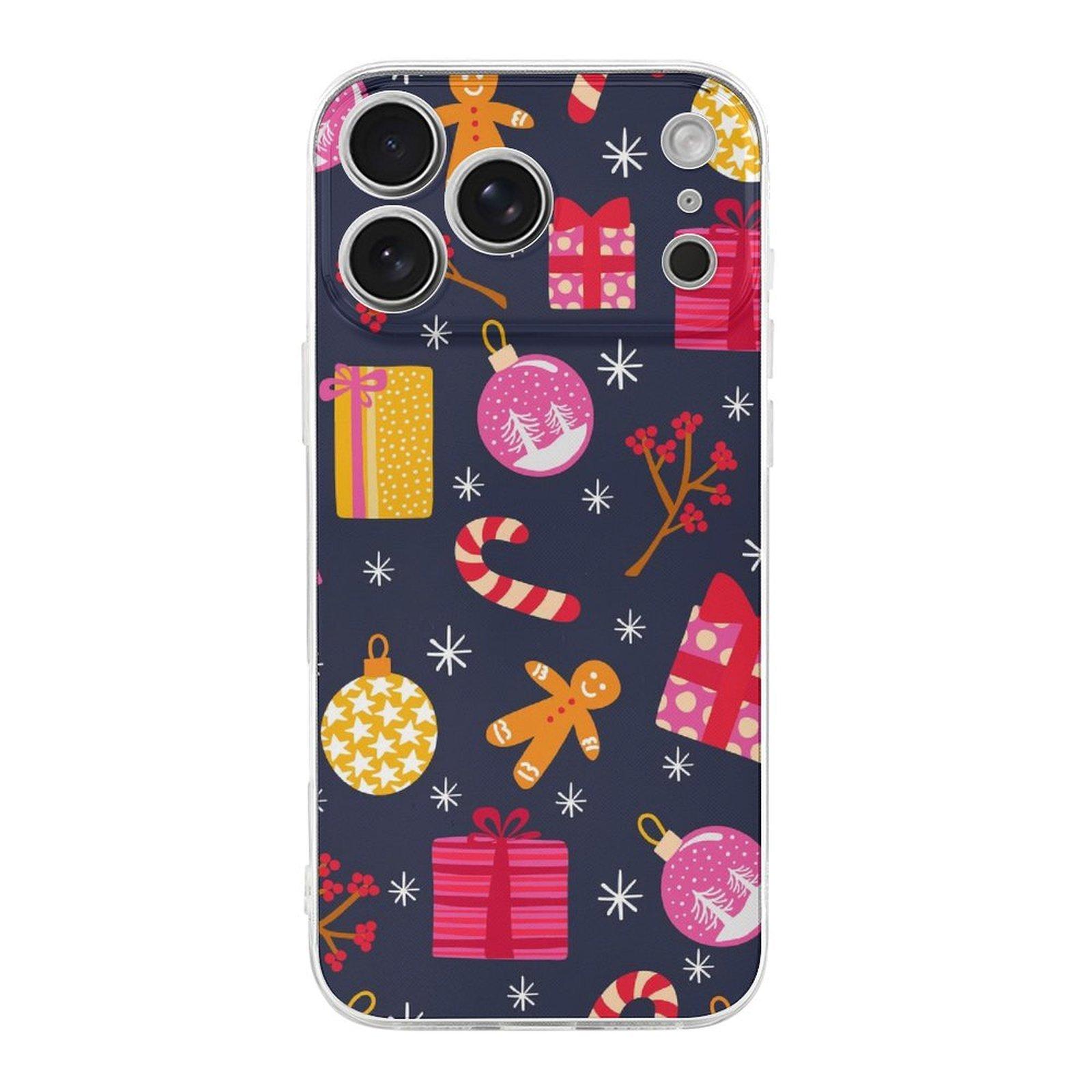 

1 Pack For Iphone 17/17Air/17Pro/17ProMax Soft TPU Case With Anti-Scratch Texture, Shockproof Edges And Slim Easy Daily Use IPHONE-17ProMax белый