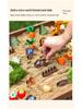 Kids' Wooden Sandbox and Water Play Outdoor Toys