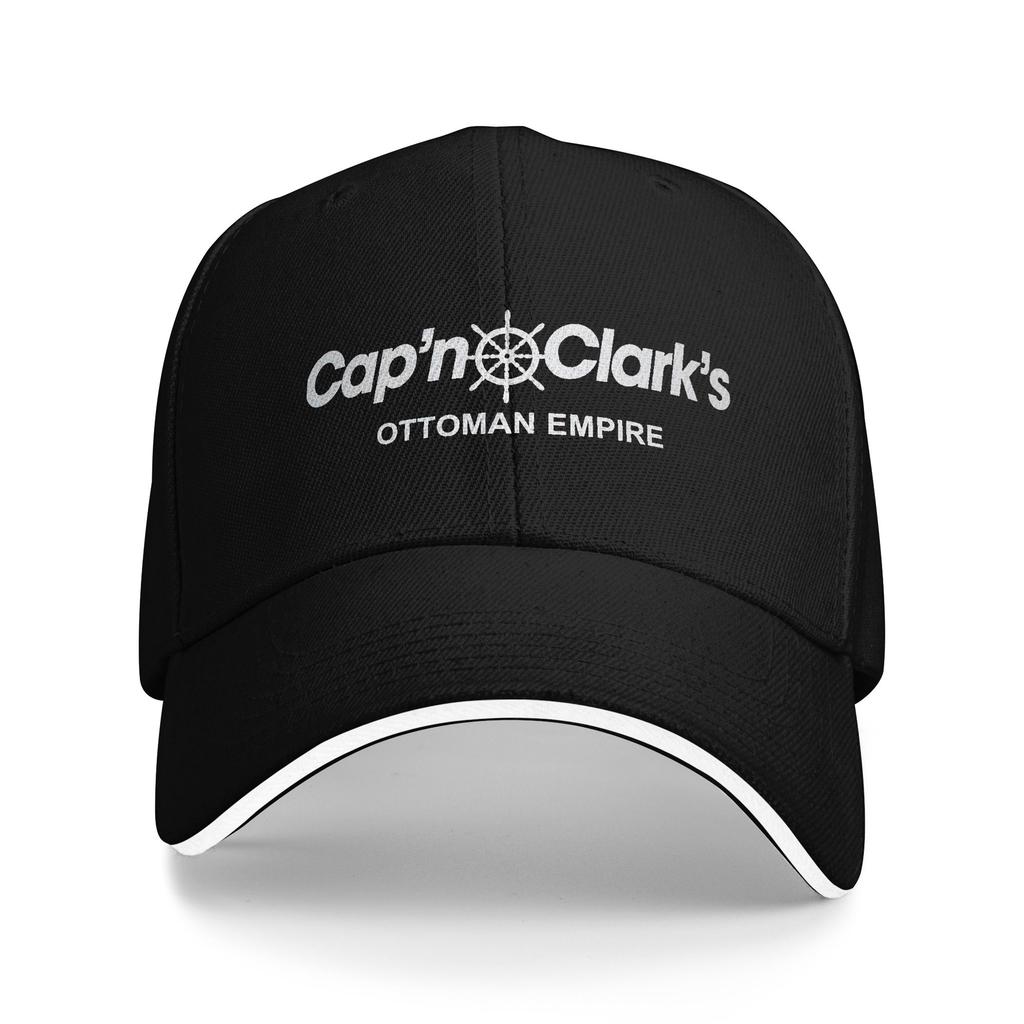 Backrooms Cap'n Clark's Ottoman Empire Sandwich Baseball Caps Classic Washed Horror Headwear Unisex Adjustable Fit Adult Hats