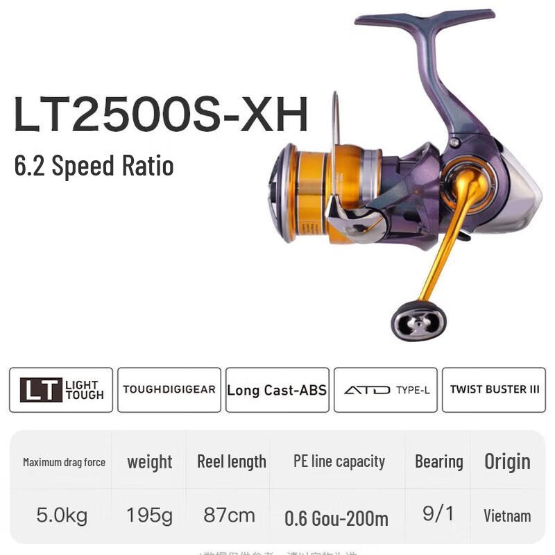 Спиннинговая катушка DAIWA 2024 Regal LT