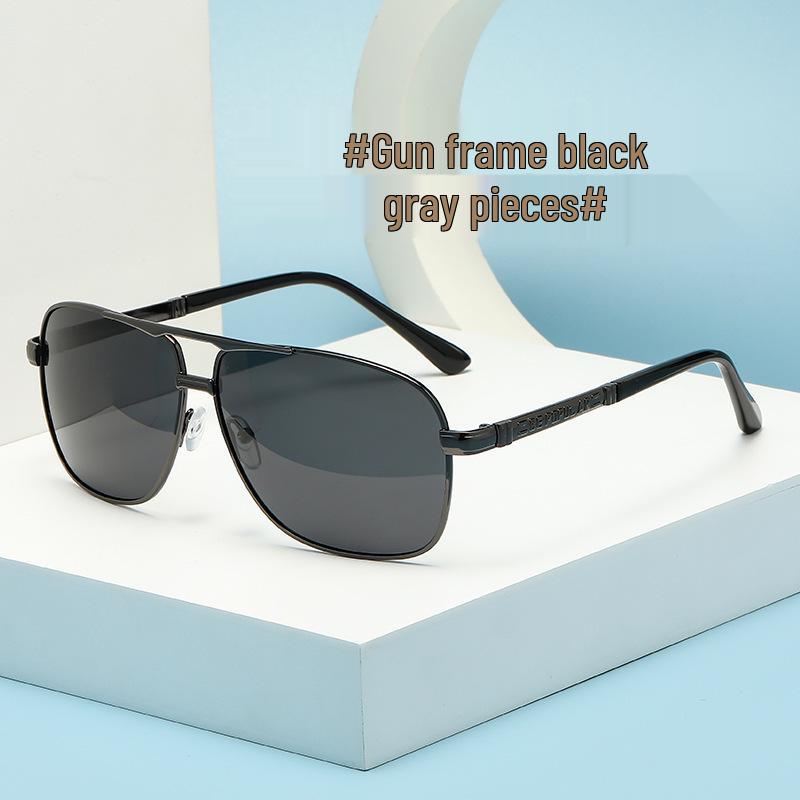 Men s Polarized Driving Sunglasses with Photochromic UV Protection for Day and Night Use.
