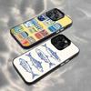 S-Sardinen F-Fisch Kunst Handyhülle Für iPhone 17,16,15,14,13,12,11 Plus,Pro Max,XS,Bunte Silber Schwarz Hülle