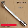 8-23MM Metric Double End Pipe Socket Wrench Car Repair Tool12 Point PT Swivel Head CRV Steel Tool Set Wrenchs Car Tool Set