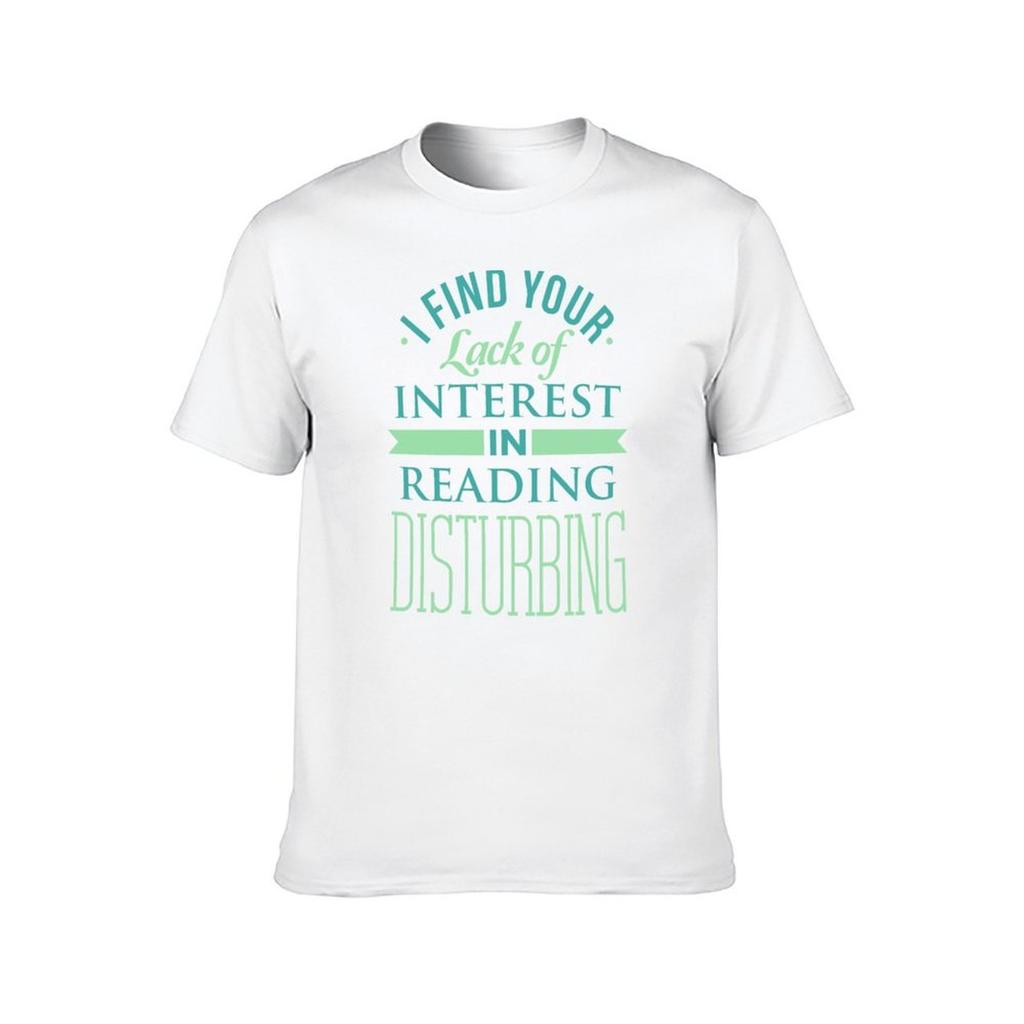 Reading Tshirt TShirt T Shirts for Man Graphic Tees T Shirt for Man 100 Percent Cotton TShirt