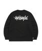MARK GONZALES Next Sign Logo Long Sleeve T-Shirt - Black