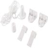 Roller Blind Repair Hardware Kit 1 Set Durable Plastic with Bead Chain Mounting Brackets for Home Window Fix