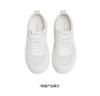 Tianmei Yi 2025 Summer New Style Shopping Mall Same Style Strap Up Women's White Shoes BL391BM5