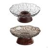 Artistically Designed Serving Bowl On A Pedestal, Decorative Fruit Stand, Elegant Snack Made of