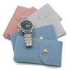 Button For Watch Storage Packaging Snap Bags Watches Pockets Watch Storage Bag Flannelette Pouch
