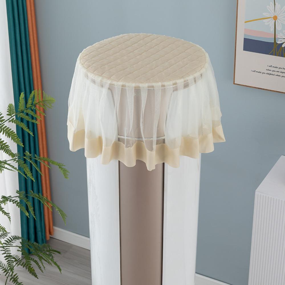 Lace+Polyester Air Conditioner Dust Cover Round Universal Anti-fouling Cover  Air Conditioner