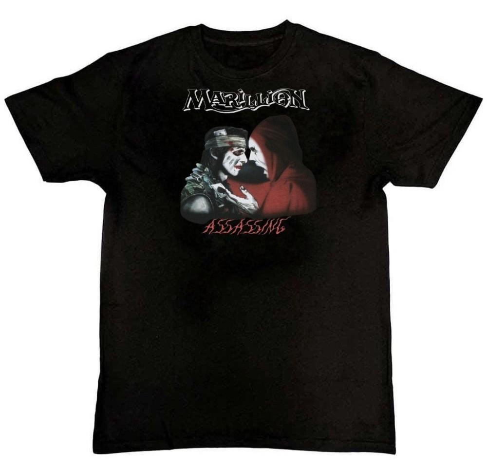 MARILLION ASSASSING PROGRESSIVE Graphic Unisex Mens TShirt S M L XL 2 3 4 XL Unisex T-Shirt S