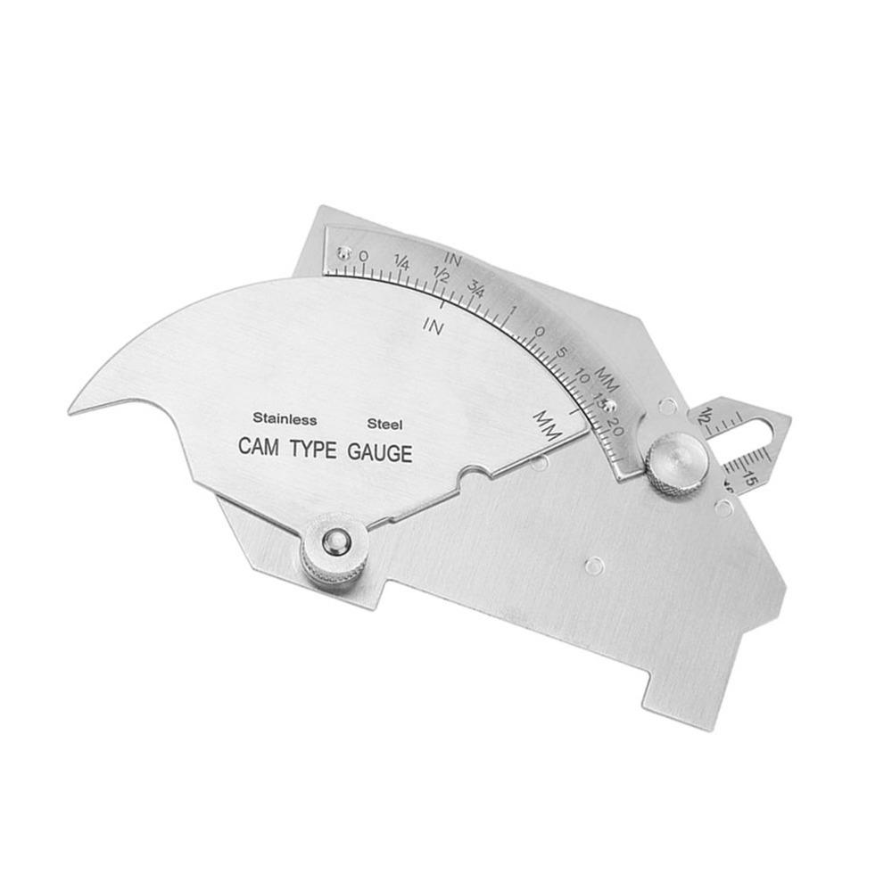 Permanently Etched Bridge Cam Gauge Metric & Inch Fillet Weld Gauge MG-8 Weld Gauge  Weld Joints