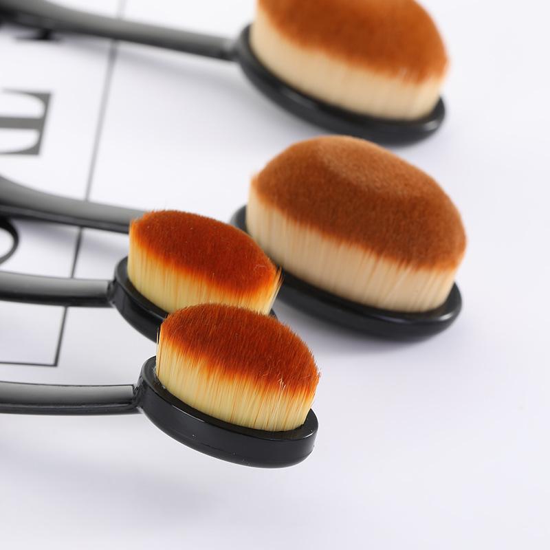 Neue Einzelzahnbürste Nein. 4 BB Creme Pinsel Foundation Pinsel Concealer Pinsel tragbares Modell lose Pinsel Nr. 5 Concealer-Makeup-Pinsel