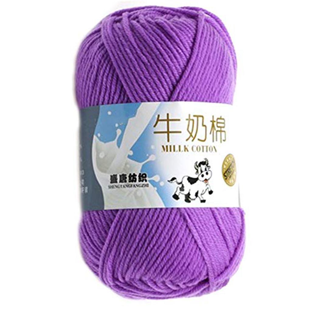 Baby Soft New 1 Ball X 50g Special Thick Worsted 100% Cotton HAND Knitting Yarn