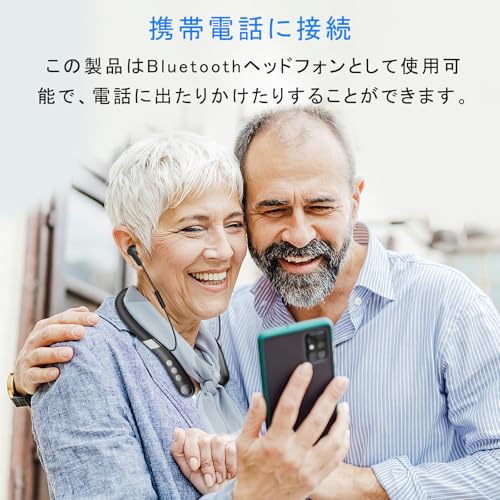 Shuonki Hearing Amplifier for Seniors (2025 Upgrade Edition) USB Rechargeable, Neck-Worn, 6 Volume Levels, Lightweight, Noise Reduction, Anti-Feedback