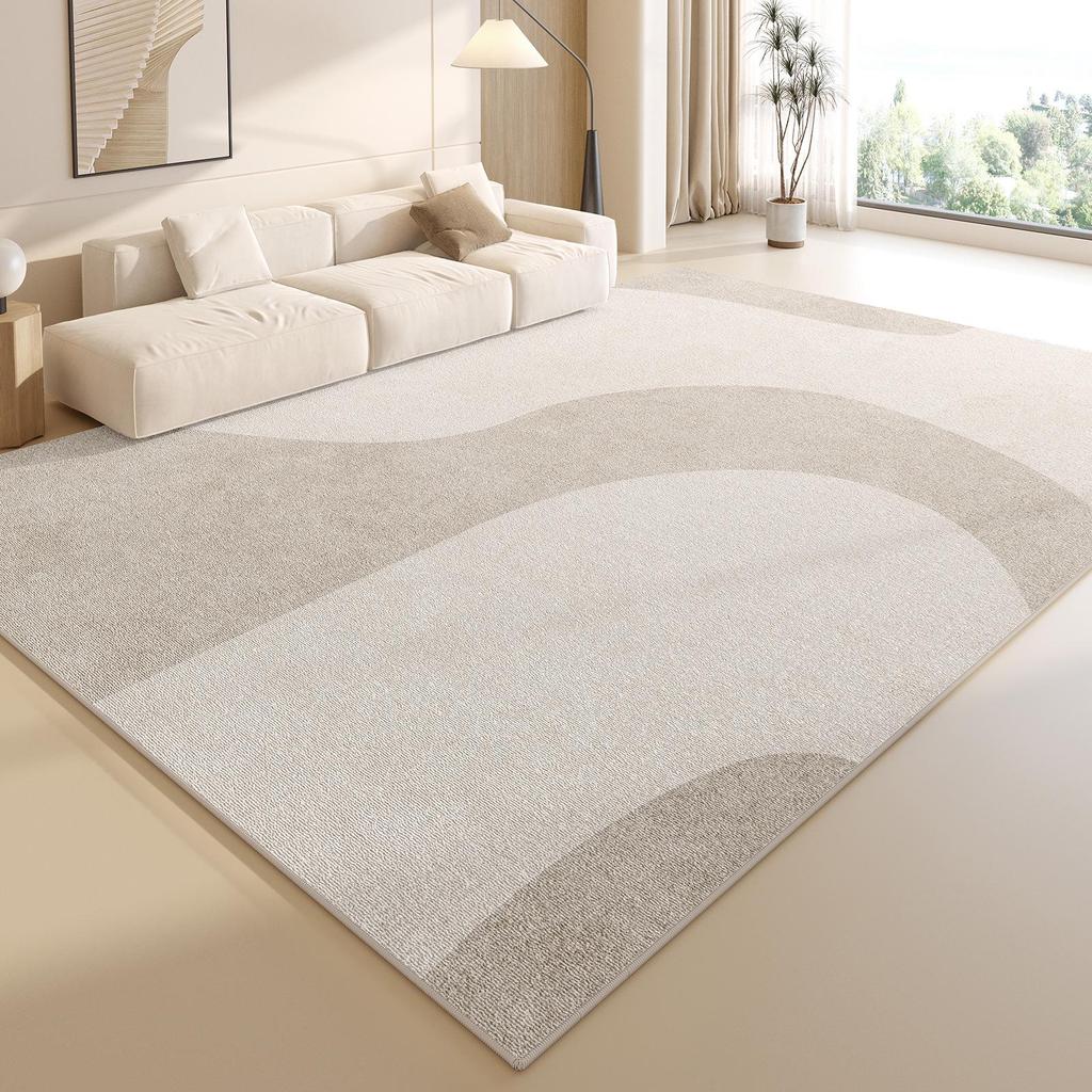 Stain-Resistant, Easy-Clean, Non-Slip Luxury Bedside Rug for Living Rooms & Bedrooms.
