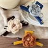 1PCS Fashion Sweet Headwear Hairpin Woolen Flower Bow Shape Hairpin Hair Clip Shark Claw Hair Accessories for Women
