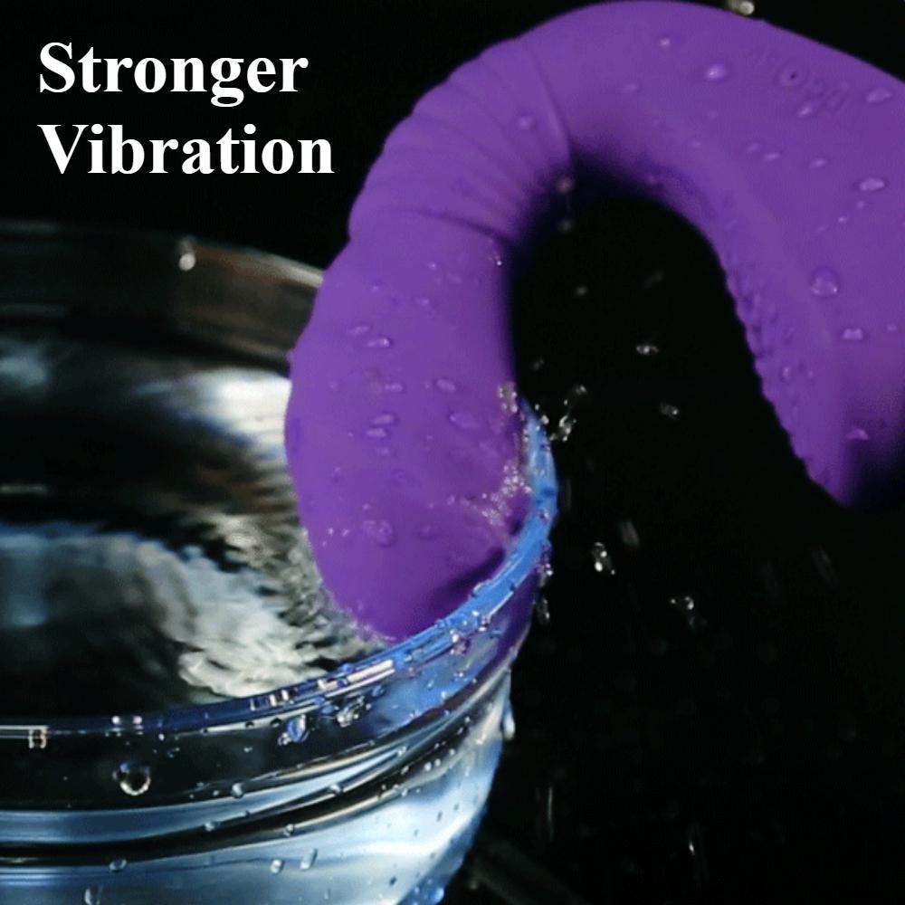Strapless Strap-on Dildo Vibrator with Remote Control For Women Lesbian Couples G-Spot Double-Ended Adult Sex Toys with 10 Modes