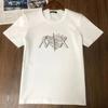 Trend T-shirt 2024 Summer Men Women Luxury Brand Short Sleeve Tshirt Clothes Designer Tee Hip Hop Tops Y2k Streetwear T Shirt