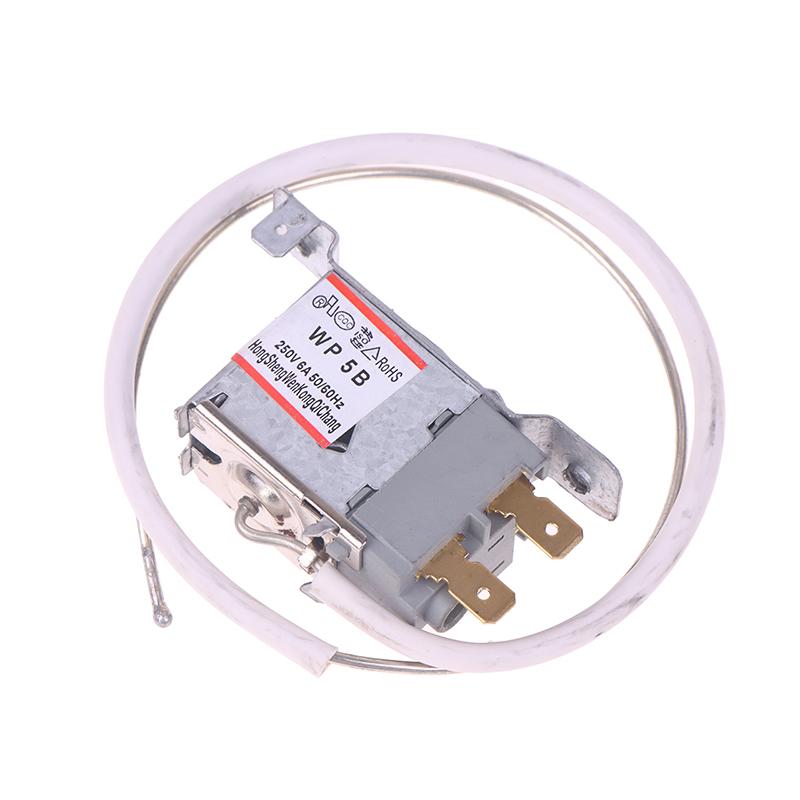 Wp5B 2pinový chladničkový chladicí termostat Ac 250V 6A 50/60Hz Příslušenství k chladničce 50cm kovový kabel