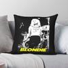 Blondie Sunday Girl Song Square Pillowcase Polyester Linen Velvet Printed Zip Decorative Home Cushion Cover