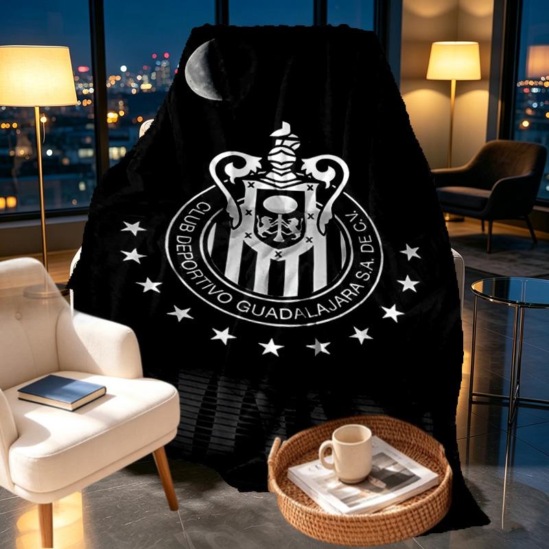 Club Deportivo Guadalajara Print Blanket - Soft & Comfortable, for Bedroom, Travel, Sofa, Home Decoration - Birthday Christmas Gift for Friend