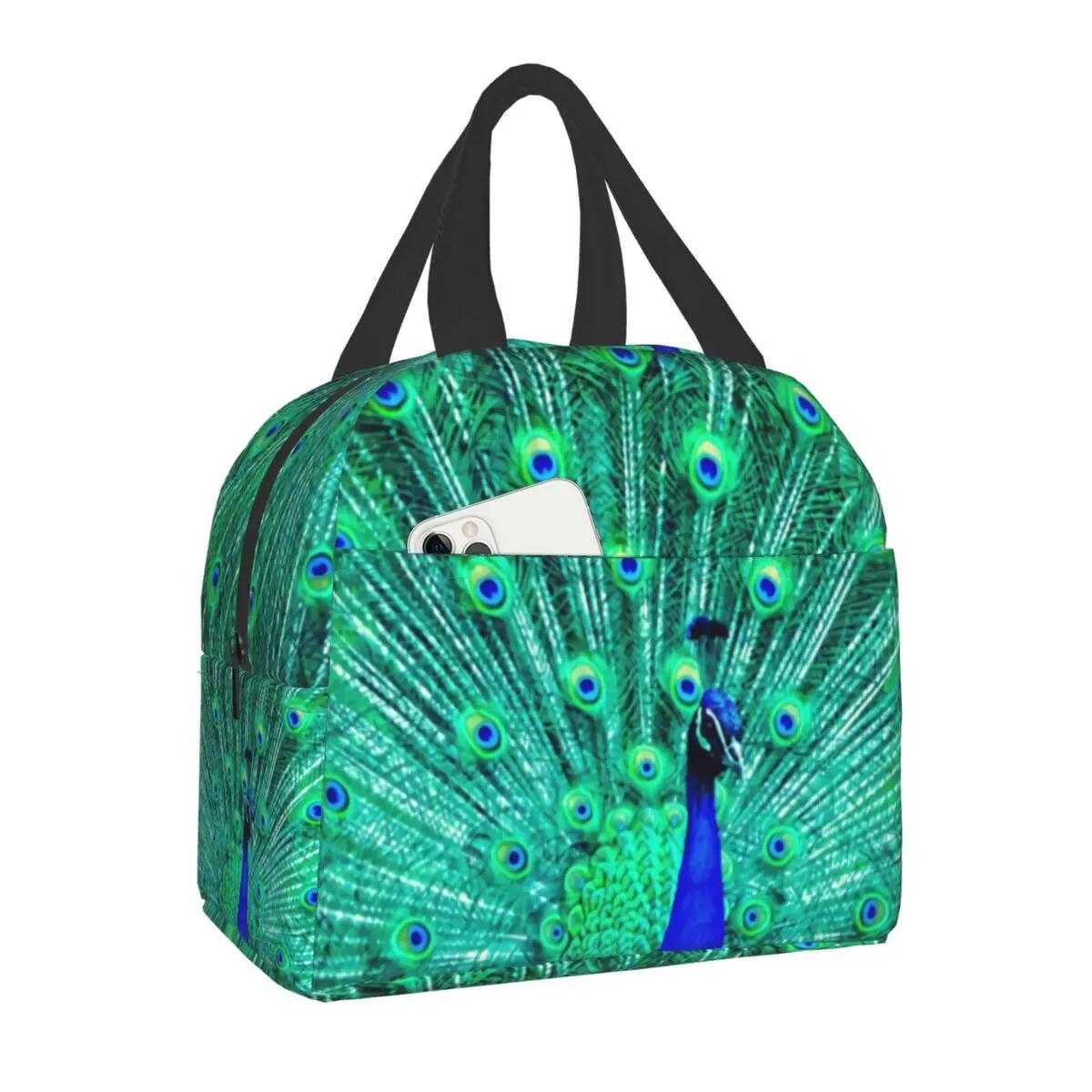 

Пользовательские Koi Fish Sakura Blossom в бирюзовой сумке для обеда для мужчин и женщин, термохолодильник, изолированные ланч-боксы для офиса для взрослых 22x20x13CM серебряный