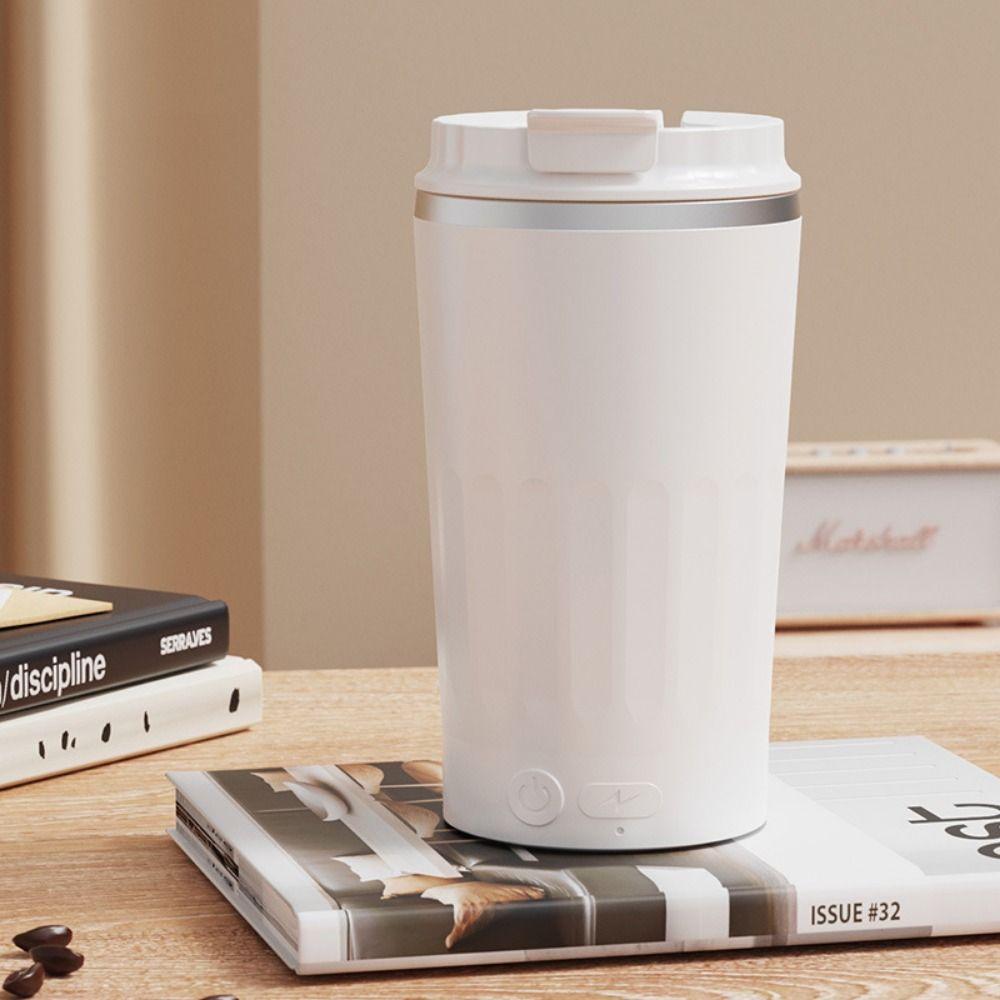 Stainless Steel Self Stirring Mug USB Rechargeable Automatic Mixing Cup Magnetic Tea Cup  Coffee