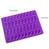 Creative 20 Compartments Silicone Gummy Worm Mold With Dropper Chocolate Candy Mold Cake Decorating Mold Baking