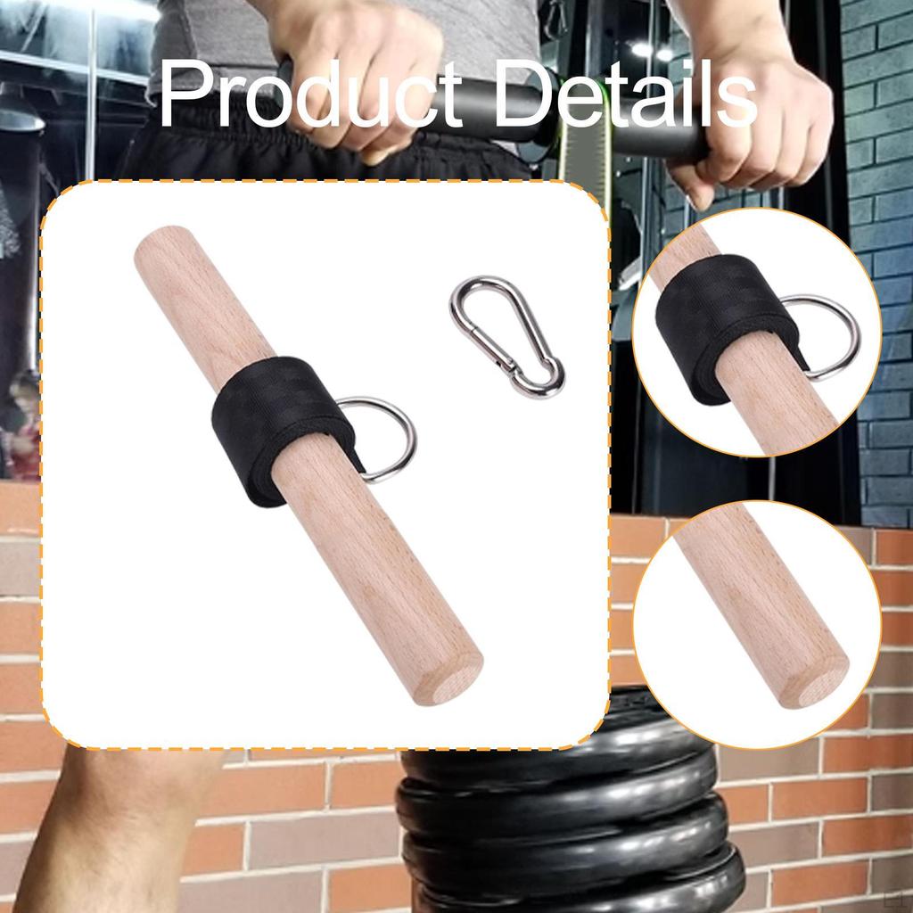 Wooden Wrist and Forearm Blaster, Strengthener Hand Grip Strength Comfortable