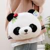 New Cartoon Panda Chain Bag Outdoor Lovely Plush Doll Messenger Bag