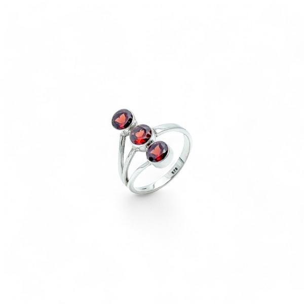 Natural Red Garnet Ring, 925 Sterling Silver Ring, Boho Statement Ring, Women Ring, Handmade Ring, Promise Ring, Wedding Gift, Ring For Her