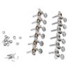 6+6 Guitar Tuning Keys Pegs Open Tuners Zinc Alloy Machine Heads for 12 String Guitar