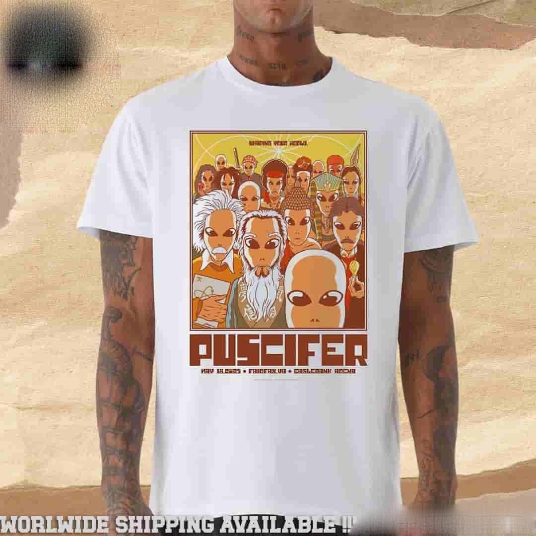 Puscifer Sessanta V2.0 Fairfax Virginia On May 18 2026 Merchandise Unisex Tee S