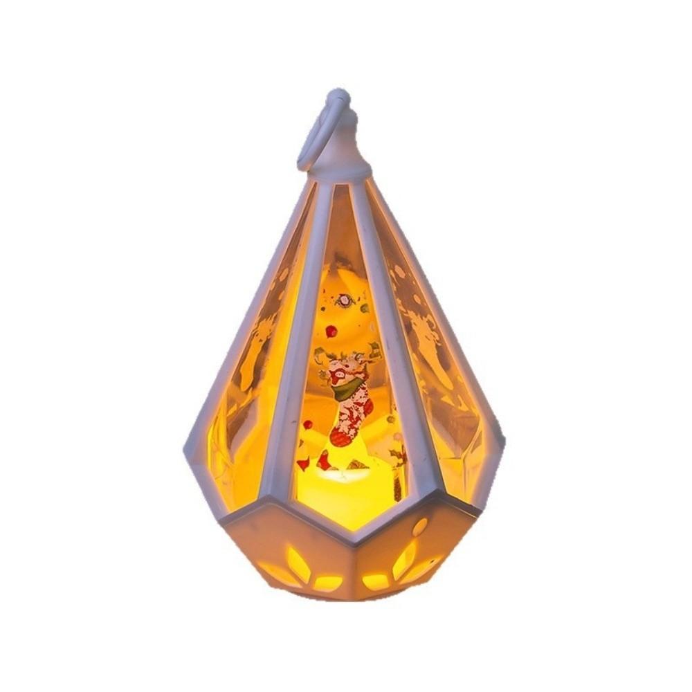 Santa Claus Xmas Ornaments New Year Atmosphere Lights  Lamp Supplies