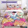 Saja Boys Customize Your Name Bedding Set Breathable Duvet Cover with Pillowcases Home Decoration Birthday Gift