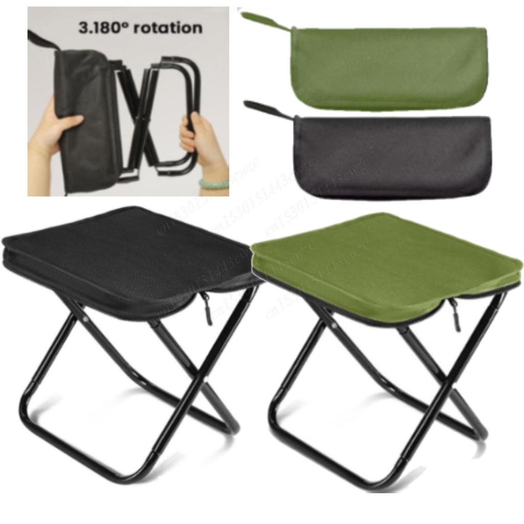 Folding Camping Chair Outdoor Chair Easy Storage Pack Lightweight Travel Chair Fishing Climbing Camping 198Lbs Load Capacity