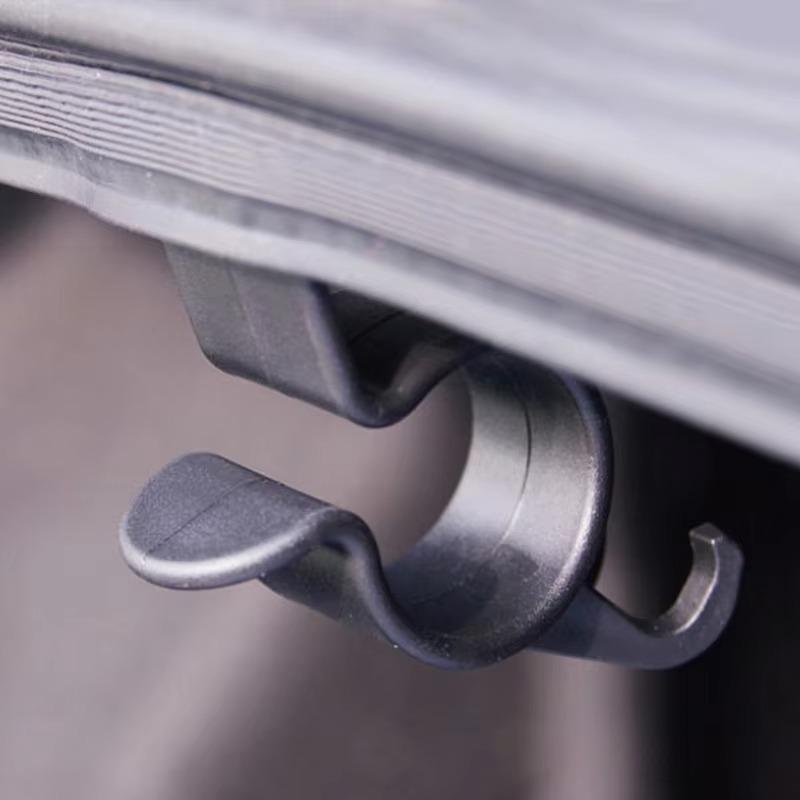 2pcs/set Towel Hook for Umbrella Hanging Automobile Trunk Organizer Holder Car Rear Mounting Bracket.